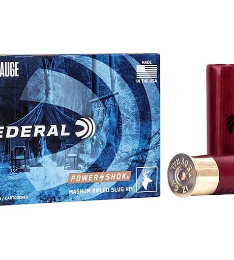 Federal Power-Shok 12 Gauge Hollow Point Rifled Slug 3" 1-1/4oz