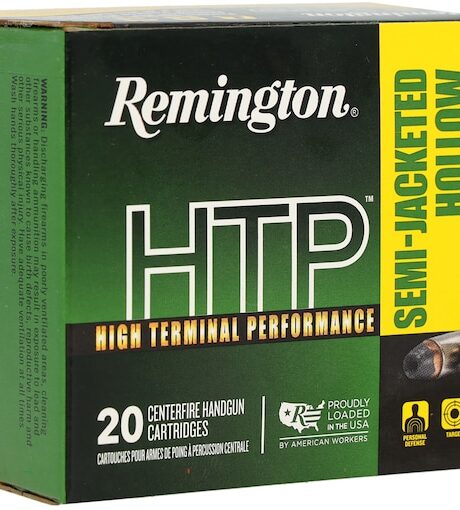 Remington High Terminal Performance (HTP) 357 Magnum Ammo 158 Grain Semi-Jacketed Hollow Point