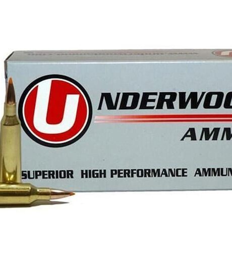 Underwood 22-250 Remington Ammo 60 Grain Nosler Ballistic Tip Polymer Tip Box of 20