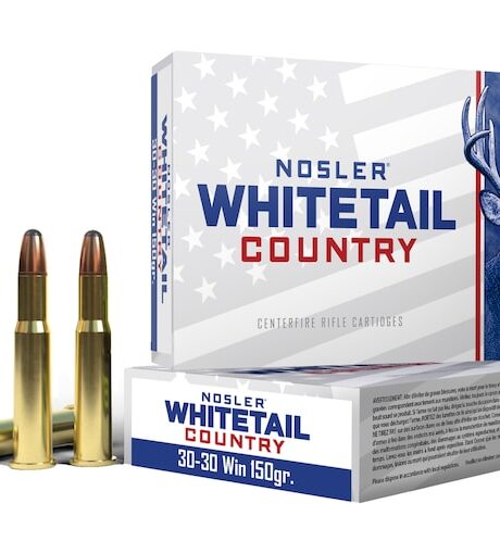 Nosler Whitetail Country 30-30 Winchester Ammo 150 Grain Solid Base Jacketed Soft Point Box of 20