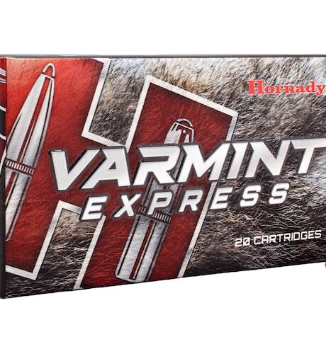 Hornady Varmint Express 223 Remington Ammo 55 Grain Hornady V-Max Polymer Tip