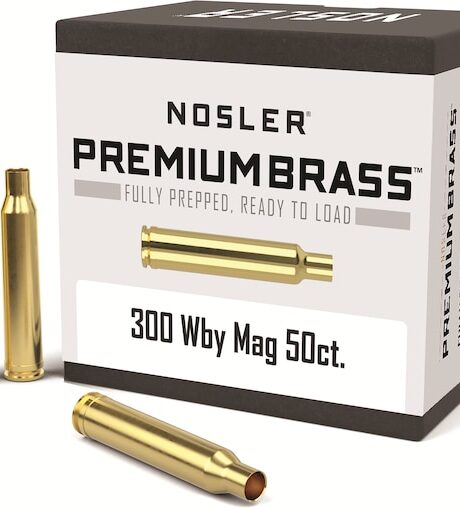 Nosler Custom 300 Weatherby Magnum Brass Box of 50