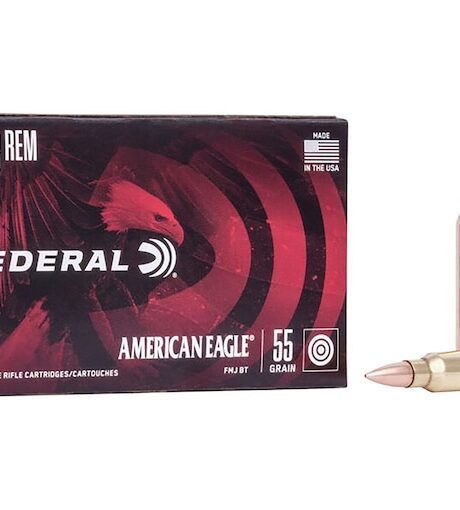 Federal American Eagle 223 Remington Ammo 55 Grain Full Metal Jacket