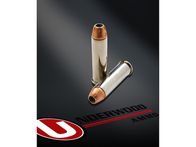 Underwood 357 Magnum Ammo 125 Grain Hornady XTP Jacketed Hollow Point Box of 20