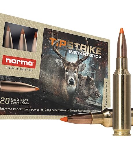 Norma Tipstrike 300 Winchester Short Magnum (WSM) Ammo 170 Grain Polymer Tip Box of 20