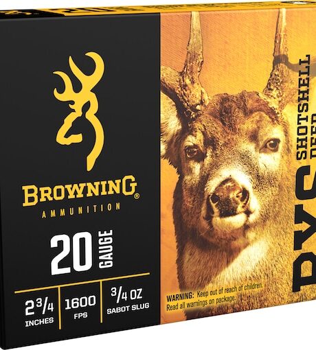 Browning BXD Deer 20 Gauge Sabot Slug 2-3/4" 3/4oz Box of 5