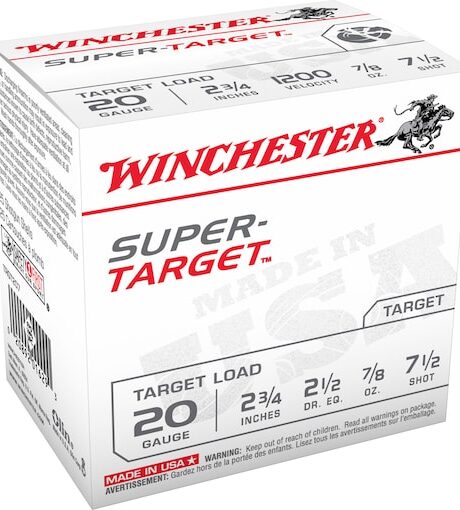 Winchester Super Target 20 Gauge Ammo