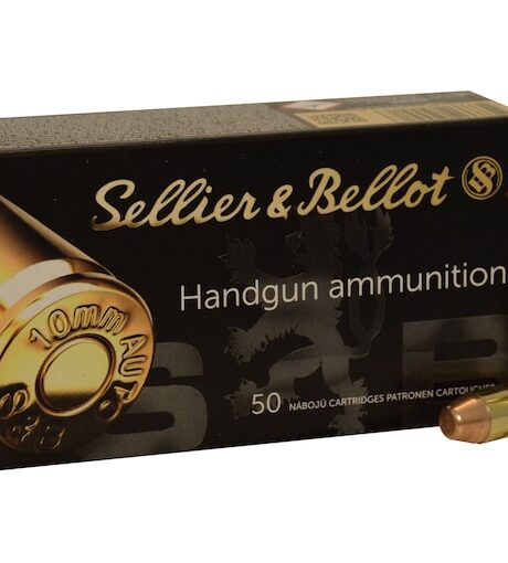 Sellier & Bellot 10mm Auto Ammo 180 Grain Full Metal Jacket