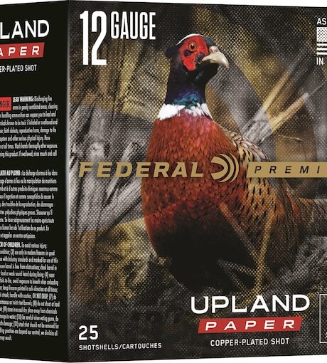 Federal Premium Upland Paper 12 Gauge Copper Plated Steel Ammo