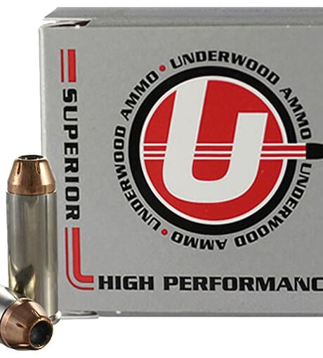 Underwood 45 Colt (Long Colt) Ammo 250 Grain Hornady XTP Jacketed Hollow Point Box of 20