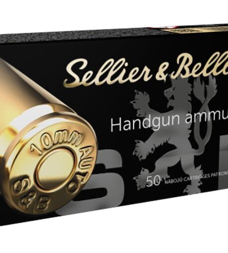 Sellier & Bellot 10mm Auto Ammo 180 Grain Jacketed Hollow Point