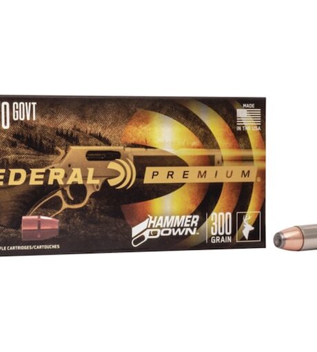 Federal Premium HammerDown 45-70 Government Ammo 300 Grain Bonded Jacketed Soft Point Box of 20