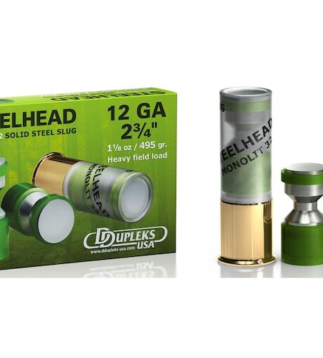 DDupleks Steelhead Monolit 32 12 Gauge Slug 2-3/4" 1-1/8oz Box of 5