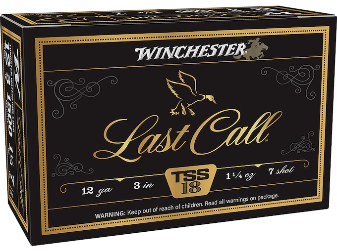 Winchester Last Call TSS 12 Gauge Tungsten Ammo
