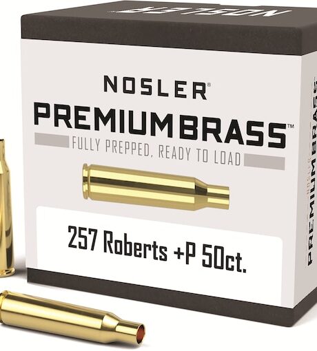 Nosler Custom 257 Roberts +P Brass Box of 50