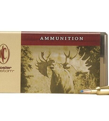 Nosler Custom 257 Roberts +P Ammo 115 Grain Nosler Ballistic Tip Polymer Tip Box of 20