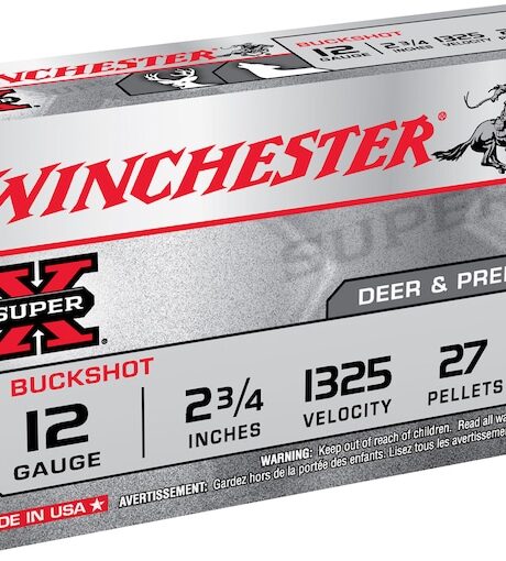 Winchester Super X 12 Gauge Buckshot Ammo 2-3/4"