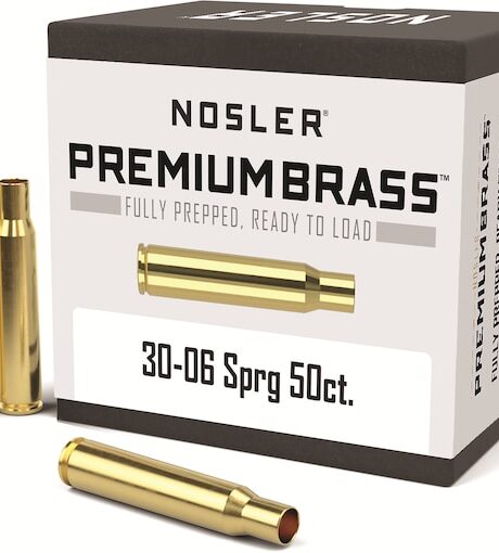 Nosler Custom 30-06 Springfield Brass Box of 50