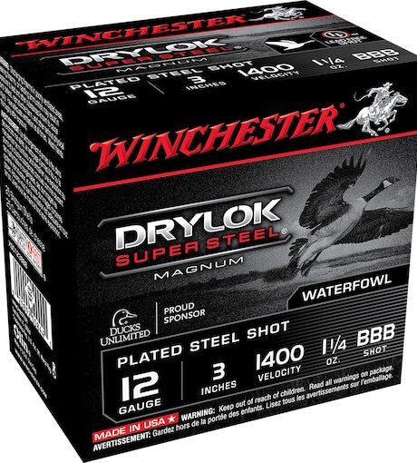 Winchester Drylok Super Steel Magnum Waterfowl 12 Gauge Steel Ammo