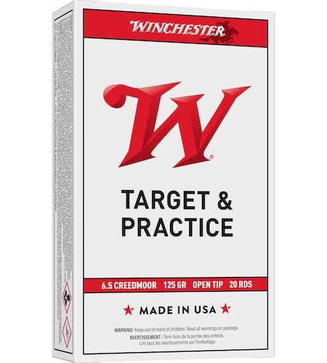 Winchester White Box USA 6.5 Creedmoor Ammo 125 Grain Jacketed Hollow Point