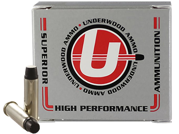 Underwood 38 Special +P Ammo 158 Grain Flat Nose Box of 20