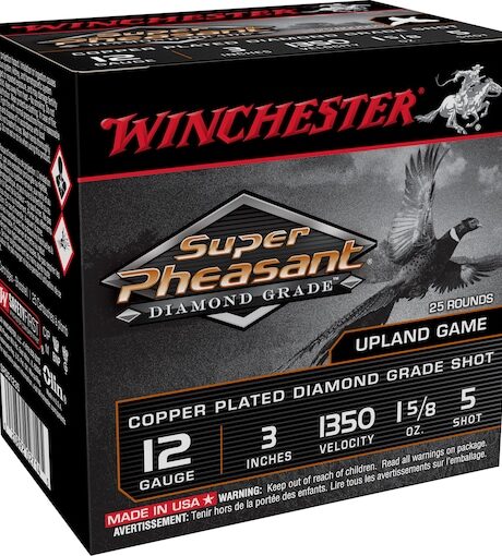 Winchester Super Pheasant Diamond Grade 12 Gauge Copper Plated Lead Ammo