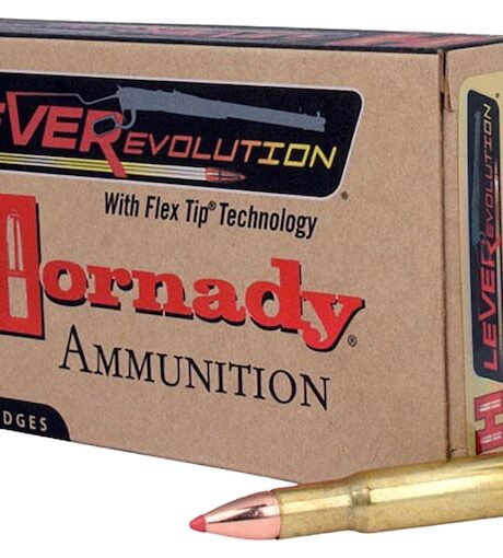 Hornady LEVERevolution 30-30 Winchester Ammo 140 Grain Hornady MonoFlex Polymer Tip Box of 20