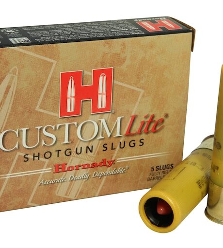 Hornady Custom Lite 20 Gauge Polymer Tip Sabot Slug 2-3/4" 250 Grain Box of 5