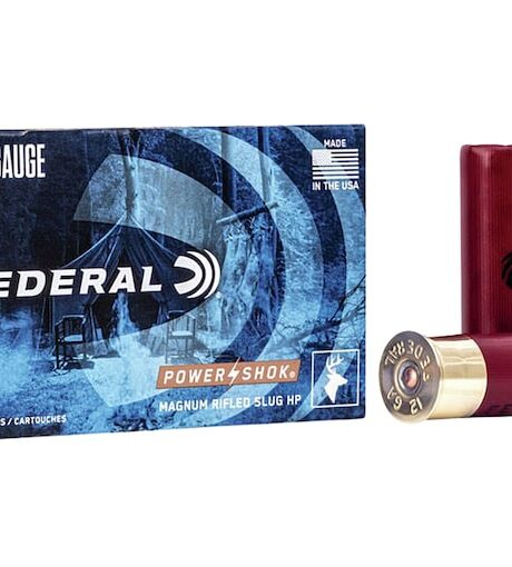 Federal Power-Shok 12 Gauge Hollow Point Rifled Slug 2-3/4" 1-1/4oz