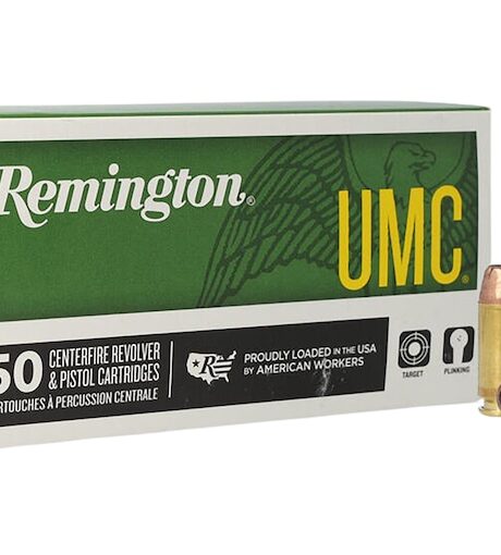 Remington UMC 40 S&W Ammo 180 Grain Jacketed Hollow Point