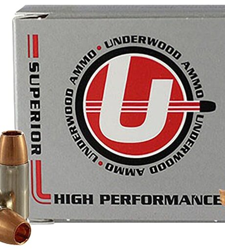 Underwood 9mm Luger Ammo 70 Grain Lehigh Maximum Expansion Solid Hollow Point Lead Free Box of 20
