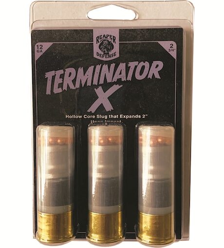 Reaper Defense Group Terminator X 12 Gauge Slug 2-3/4" oz 3PK