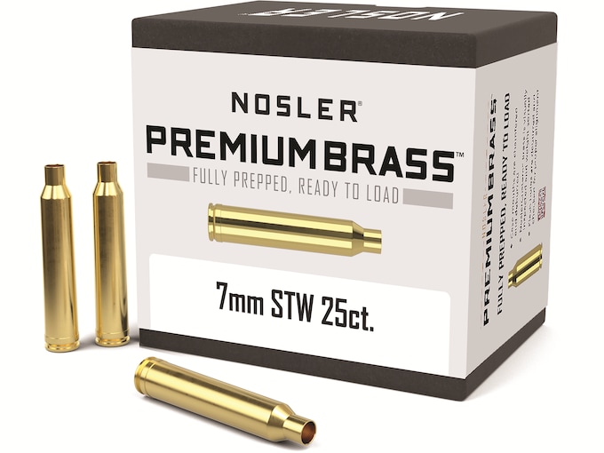 Nosler Custom 7mm STW Brass Box of 25