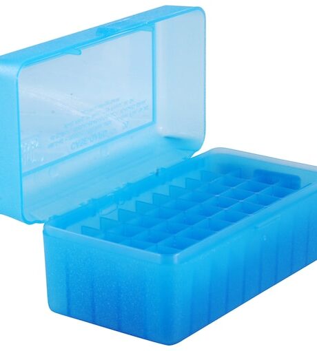 MTM Flip Top Ammo Box 7mm Winchester Short Magnum (WSM), 300 Winchester Short Magnum (WSM), 45-70 Government 50-Round