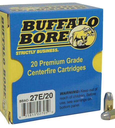 Buffalo Bore 380 ACP Ammo 100 Grain Flat Nose Box of 20