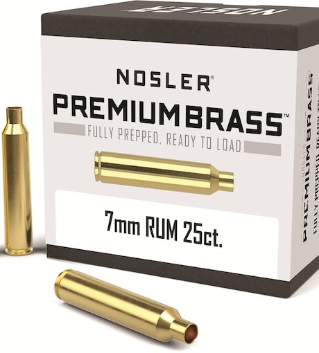 Nosler Custom 7mm Remington Ultra Magnum Brass Box of 25