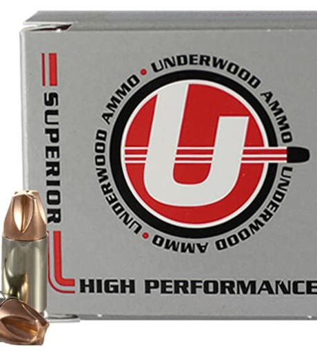 Underwood Xtreme Defender 9mm Luger Ammo 68 Grain Lehigh Xtreme Defense Fluted Lead Free Box of 20