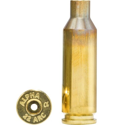 Alpha Munitions 22 ARC Brass Box of 100