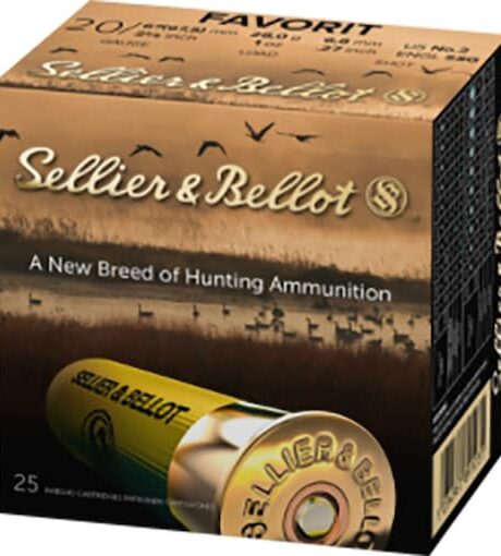 Sellier & Bellot 20 Gauge Buckshot Ammo 2-5/8"