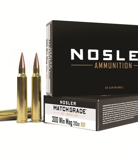 Nosler Match Grade 300 Winchester Magnum Ammo 210 Grain Nosler RDF Jacketed Hollow Point Box of 20