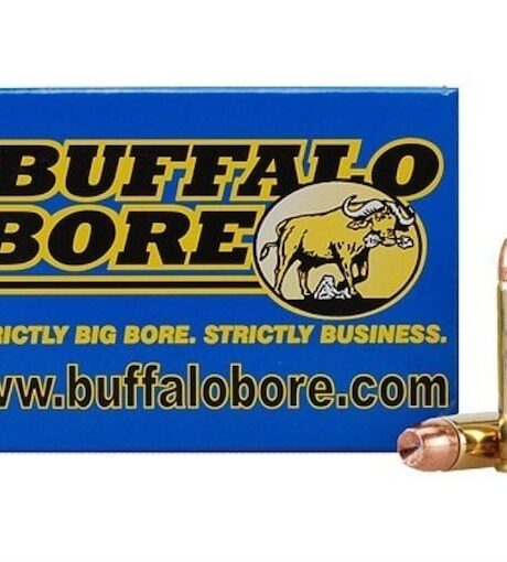 Buffalo Bore Tactical Short Barrel 357 Magnum Ammo 158 Grain Jacketed Hollow Point Box of 20