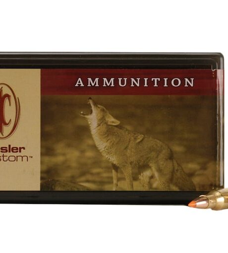 Nosler Custom 222 Remington Magnum Ammo 50 Grain Nosler Ballistic Tip Polymer Tip Box of 50
