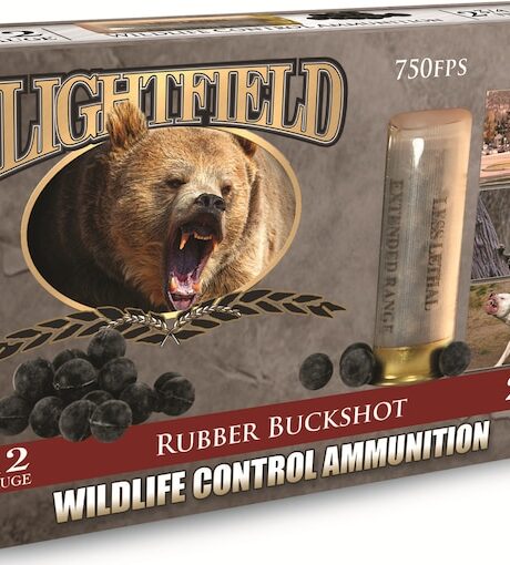 Lightfield Wildlife Control Less Lethal 12 Gauge Ammo 2-3/4" 21 Pellets Box of 5