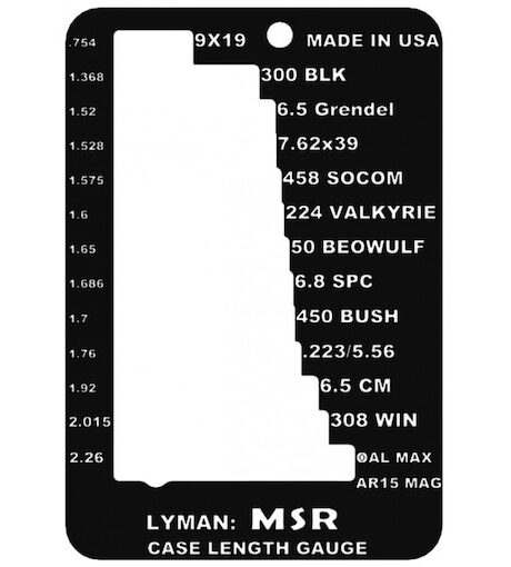 Lyman E-Zee Case Length Gauge MSR