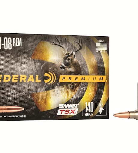 Federal Premium 7mm-08 Remington Ammo Grain Barnes Triple-Shock X Jacketed Hollow Point Lead Free Box of 20