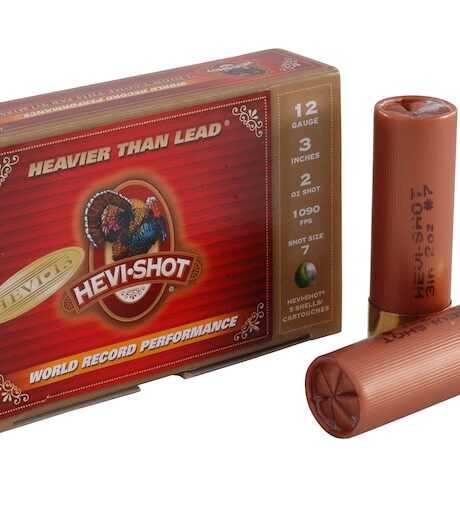 Hevi-Shot Hevi-13 Turkey 12 Gauge Ammo 3" #7 Tungsten Shot 2 oz Box of 5