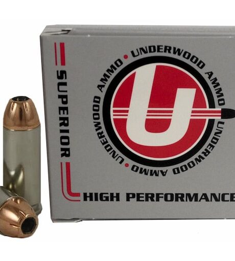 Underwood 10mm Auto Ammo 200 Grain Hornady XTP Jacketed Hollow Point Box of 20