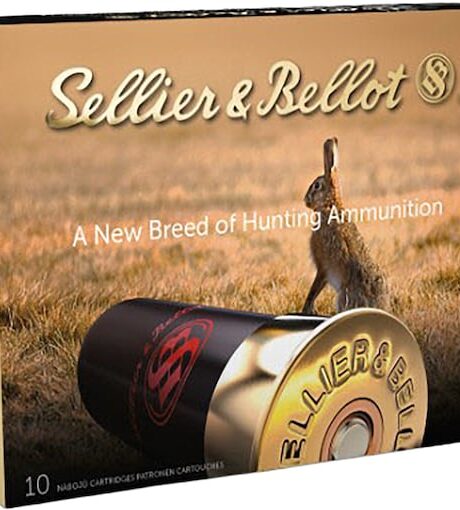 Sellier & Bellot 12 Gauge Buckshot Ammo 2-3/4" #1 Buckshot 12 Pellets