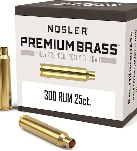 Nosler Custom 300 Remington Ultra Magnum Brass Box of 25