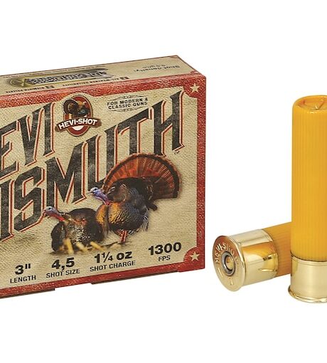 Hevi-Shot Hevi-Bismuth Turkey 20 Gauge Ammo 3" #4 and #5 Bismuth Shot 1-1/4 oz Box of 5